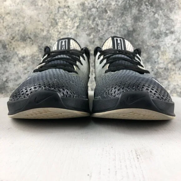 Nike Women's Size 10.5 Metcon 6 Black White Grey Lace-Up Sneakers DJ3073-001 - Picture 2 of 12